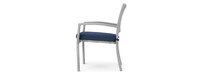 Portofino® Comfort Set of 8 Sunbrella® Outdoor Dining Chairs - Laguna Blue